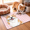 Custom Photo Pet Feeding Mat - Personalized Birthday Gifts For Dog Cat Lovers, Dog Dad And Mom, Cat Owners - Fur Baby, Sweet Love