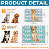 Custom Photo Pet Feeding Mat - Personalized Birthday Gifts For Dog Cat Lovers, Dog Dad And Mom, Cat Owners - Trendy Paws