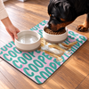 Custom Photo Pet Feeding Mat - Personalized Birthday Gifts For Dog Cat Lovers, Dog Dad And Mom, Cat Owners - Trendy Paws