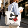 Custom Corduroy Tote Bag - Personalized Birthday Tailor Gifts For Sewer, Seamstress - Sew Much Love