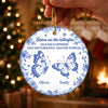 Custom Ceramic Ornament - Personalized Best Friend Christmas Birthday Gifts For Women, Besties, Sisters, BFF - Years Made Brighter
