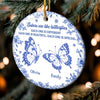 Custom Ceramic Ornament - Personalized Best Friend Christmas Birthday Gifts For Women, Besties, Sisters, BFF - Years Made Brighter