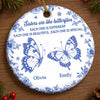 Custom Ceramic Ornament - Personalized Best Friend Christmas Birthday Gifts For Women, Besties, Sisters, BFF - Years Made Brighter