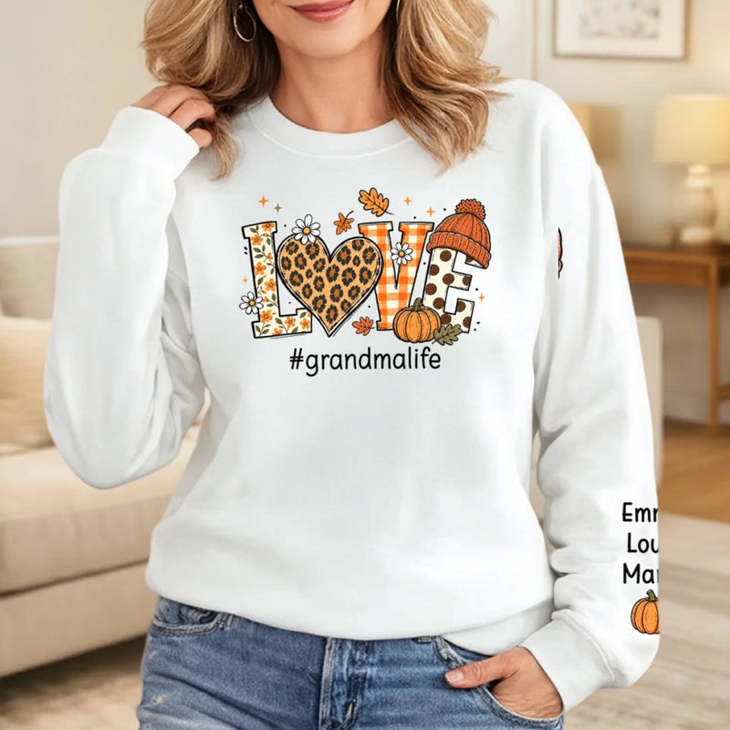 Custom Unisex Sweater, Hoodie - Personalized Birthday Gifts For Mom, Grandma - Chasing Golden Moments