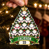 Custom Dumpling Squishy Acrylic Ornament - Personalized Christmas Birthday Gifts For Kids, Sport Fans, Sport Lovers - All Star Christmas