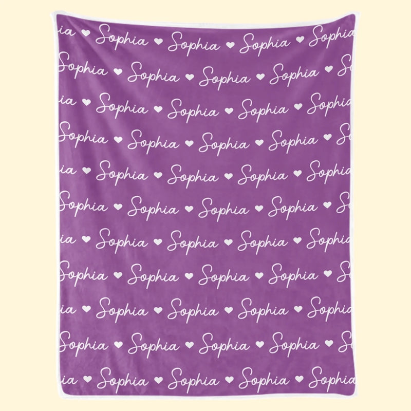 Custom Blanket - Personalized Birthday Gifts For Mom, Dad, Brother, Sister - Wrapped In Lots Of Love