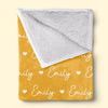 Custom Blanket - Personalized Birthday Gifts For Mom, Dad, Brother, Sister - Wrapped In Lots Of Love