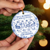 Custom Ceramic Ornament - Personalized Best Friend Christmas Birthday Gifts For Women, Besties, Sisters, BFF - Still Laughing Together