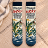 Custom Crew Socks - Personalized Birthday Fishing Gifts For Fisherman - Catch Me By The Lake