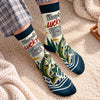 Custom Crew Socks - Personalized Birthday Fishing Gifts For Fisherman - Catch Me By The Lake