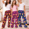 Custom Baseball Pajama Pants - Personalized Christmas Birthday Gifts For Baseball Lovers, Wife, Daughter, Besties, Sisters, Granddaughter, Grandma, Mom, Yourself - Play With Heart