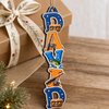 Custom Letter Wooden Ornament - Personalized Christmas Birthday Gifts For Mom, Dad, Brother, Sister, Kids, Sports Fans, Sports Lovers - A Little Loud, A Lot Of Love