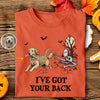 Custom Photo T-Shirt - Personalized Halloween Gifts For Dog Cat Lovers, Dog Dad And Mom, Cat Owners - Spooktacular Bond Always