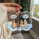 Forever In My Heart - Memorial Personalized Custom Ornament - Acrylic Benelux Shaped - Christmas Gift, Sympathy Gift For Pet Owners, Pet Lovers