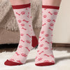 Custom Crew Socks - Personalized Birthday Gifts For Dog Cat Lovers, Dog Dad And Mom, Cat Owners - Snuggles Come Naturally