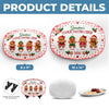 Custom Gingerbread Platter - Personalized Christmas Birthday Gifts For Mom, Grandma -  Warm Cookies Baked With Love