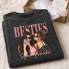 Custom Photo Comfort T-Shirt - Personalized Best Friend Birthday Gifts For Women, Besties, Sisters, BFF - Slay With My Bestie