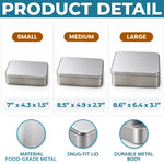 Custom Metal Tin - Personalized Birthday Gifts For Grandma, Grandpa - Sweet Little Joys Fresh From The Oven