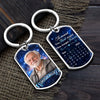 Custom Photo Keychain - Personalized Memorial Sympathy Gifts For Loss Of Mom, Dad - Your Light Will Shine Forever