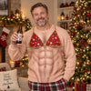 Custom Funny Ugly Sweatshirt - Personalized Christmas Birthday Gifts For Husband, Son, Grandson, Brother, Grandpa, Dad, Yourself - Christmas Beach Body Ready