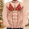 Custom Funny Ugly Sweatshirt - Personalized Christmas Birthday Gifts For Husband, Son, Grandson, Brother, Grandpa, Dad, Yourself - Christmas Beach Body Ready