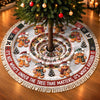 Custom Tree Skirt - Personalized Christmas Birthday Gifts For Mom, Dad, Brother, Sister - Sweetest Family Around The Tree