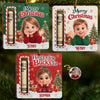 Custom Photo Wooden Money Holder Ornament - Personalized Christmas Birthday Gifts For Kids - Little Buck Big Cheer