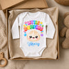 Custom Squishy Long Sleeve Baby Onesie - Personalized Christmas Baby Shower, Gender Reveal Gifts For New Moms, New Dads, New Parents - Little Dumpling