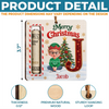 Custom Wooden Money Holder Ornament - Personalized Christmas Birthday Gifts For Mom, Dad, Brother, Sister - Buck Full Of Joy