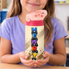 Custom Kids Insulated Water Bottle - Personalized Back To School Gifts For Kids - Little Builder Big Dreams Always