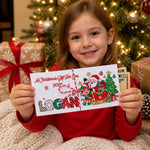 Custom Name Christmas Money Gifts - Personalized Money Envelop