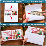 Custom Name Christmas Money Gifts - Personalized Money Envelop