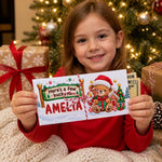 Custom Name Christmas Cash Gifts - Personalized Money Envelop
