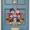 Custom Wood Sign - Personalized America 250th Anniversary Christmas Gifts For Grandma, Grandpa - Cherished Family Moments