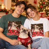 Custom Photo T-Shirt - Personalized Christmas Gifts For Dog Cat Lovers, Dog Dad And Mom, Cat Owners - I Am The Present