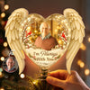 Custom Photo LED Tree Topper - Personalized  Memorial Sympathy Gifts For Loss Of Mom, Dad - Carried In Every Memory