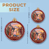 Custom Photo Acrylic Ornament - Personalized Christmas Birthday Gifts For Mom, Dad, Brother, Sister - Our Circle Of Love