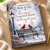 Custom Hardcover Journal - Personalized  Memorial Sympathy Gifts For Loss Of Mom, Dad - Your Memory Stays
