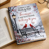Custom Hardcover Journal - Personalized  Memorial Sympathy Gifts For Loss Of Mom, Dad - Your Memory Stays
