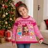 Custom Photo Squishy Ugly Sweatshirt - Personalized Christmas Birthday Gifts For Kids - Made Of Sugar And Sparkles