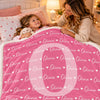 Custom Blanket - Personalized Birthday Gifts For Mom, Dad, Brother, Sister - Forever Wrapped In Love