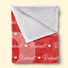 Custom Blanket - Personalized Birthday Gifts For Mom, Dad, Brother, Sister - Forever Wrapped In Love
