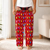 Custom Funny Pajama Pants - Personalized Christmas Birthday Gifts For Husband, Son, Grandson, Brother, Grandpa, Dad, Yourself - Santa Took The Day Off