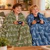 Custom Blanket - Personalized Birthday Gifts For Mom, Dad, Brother, Sister - Warm Hugs, Sweet Dreams