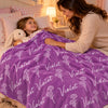 Custom Blanket - Personalized Birthday Gifts For Mom, Dad, Brother, Sister - Warm Hugs, Sweet Dreams
