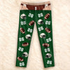 Custom Funny American Football Pajama Pants - Personalized Birthday Gifts For American Football Lovers, Sports Fans, Sports Lovers - Living The Ultimate Fan Life