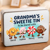 Custom Metal Tin - Personalized Birthday Gifts For Grandma, Grandpa - Sweet Days With Grandma