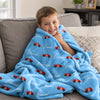 Custom Blanket - Personalized Birthday Gifts For Kids - Always Loved Always Shining Bright