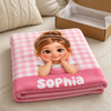 Custom Photo Blanket - Personalized Birthday Gifts 
For Kids - Sparkle Bright With Pure Joy