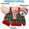 Custom Photo Ugly Sweatshirt - Personalized Christmas Birthday Gifts For Dog Cat Lovers, Dog Dad And Mom, Cat Owners - Making Christmas More Pawfect